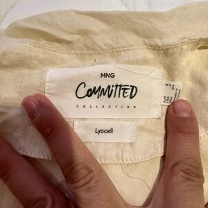 Mango committee wrap dress